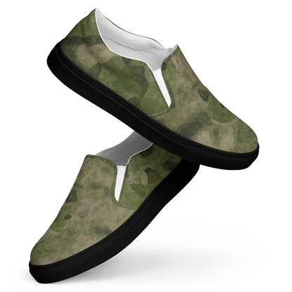 Russian Ataka FG (Green Moss) CAMO Mens Slip-On Canvas Shoes