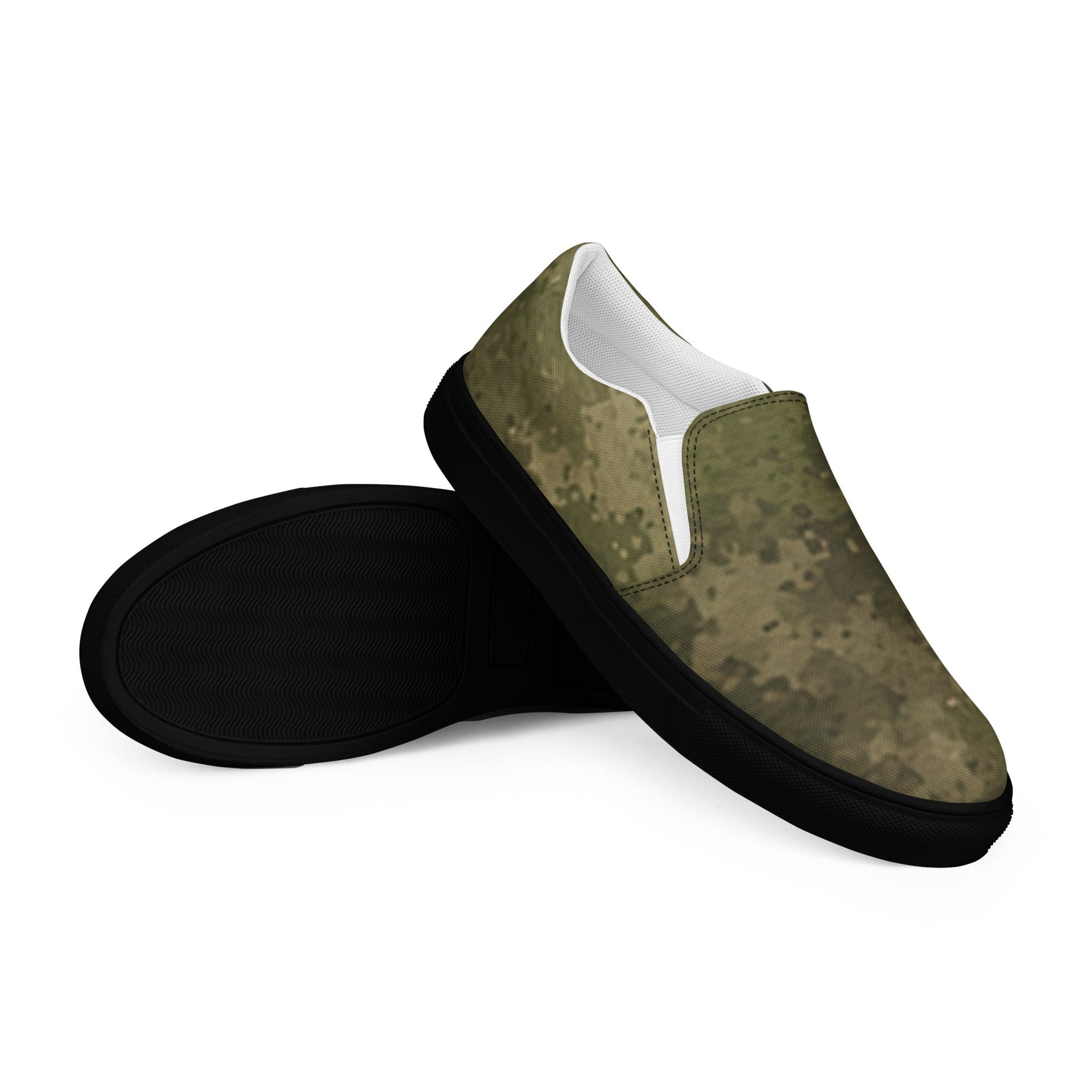 Moss Phantom CAMO Mens Slip-On Canvas Shoes