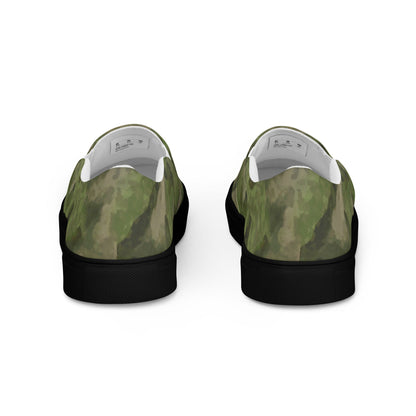 Russian Ataka FG (Green Moss) CAMO Mens Slip-On Canvas Shoes