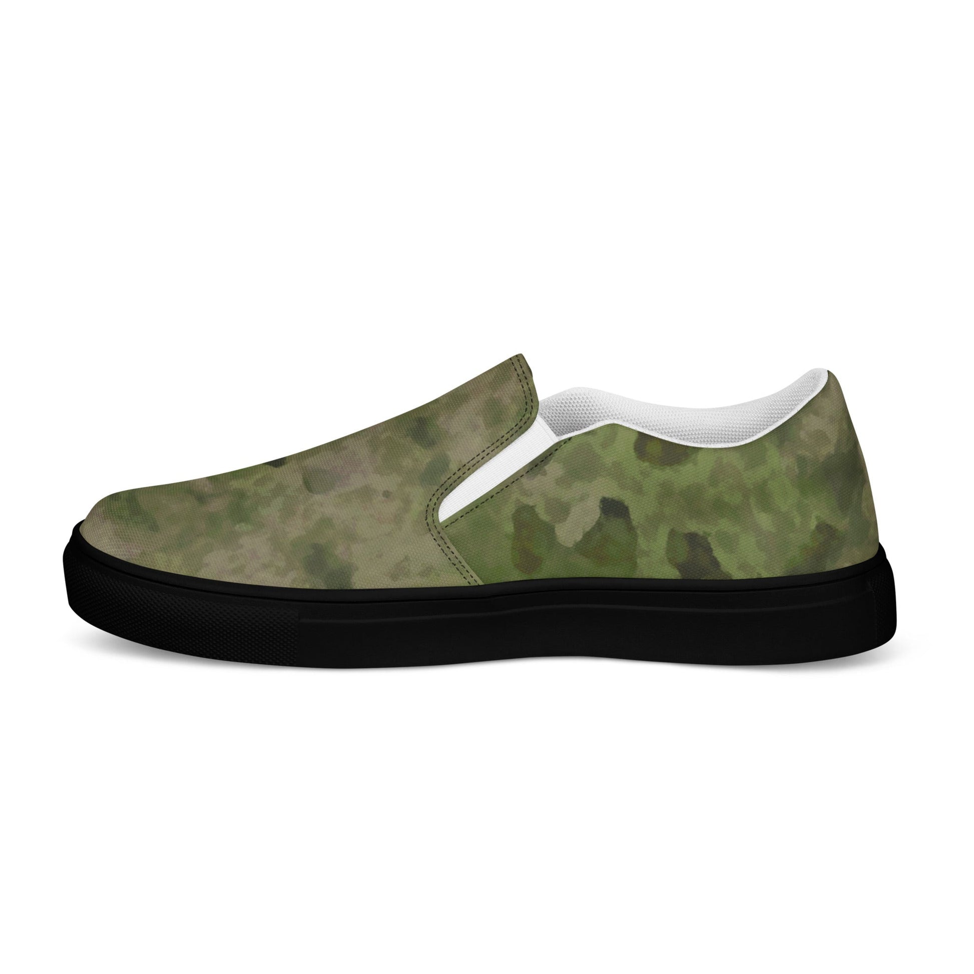 Russian Ataka FG (Green Moss) CAMO Mens Slip-On Canvas Shoes