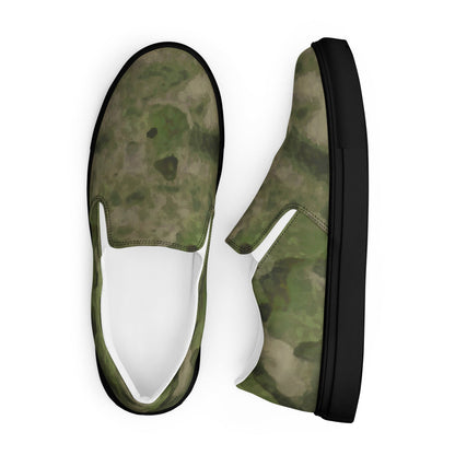 Russian Ataka FG (Green Moss) CAMO Mens Slip-On Canvas Shoes