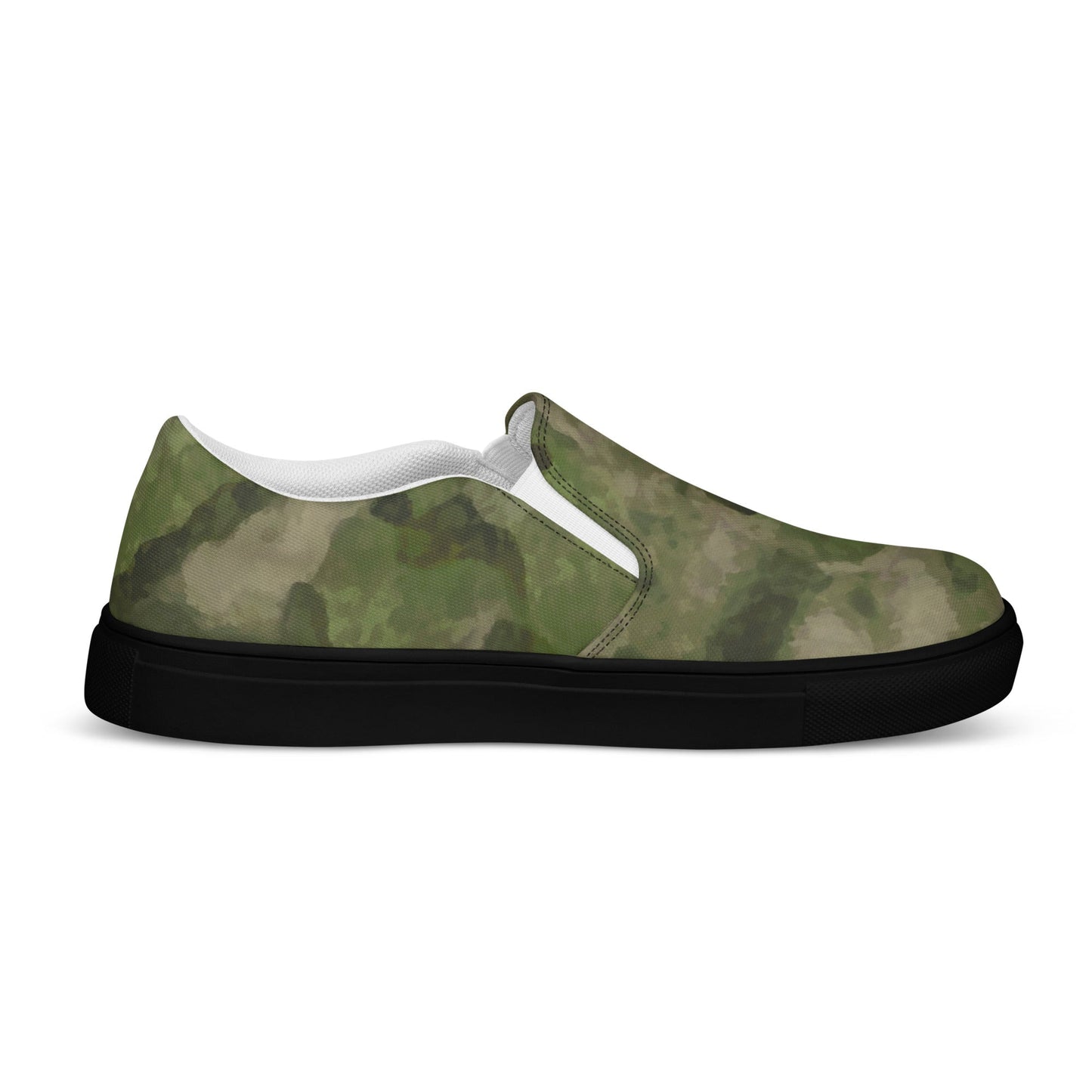 Russian Ataka FG (Green Moss) CAMO Mens Slip-On Canvas Shoes