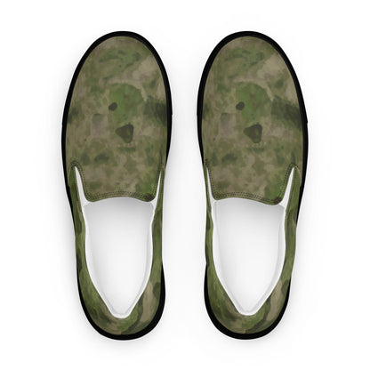 Russian Ataka FG (Green Moss) CAMO Mens Slip-On Canvas Shoes