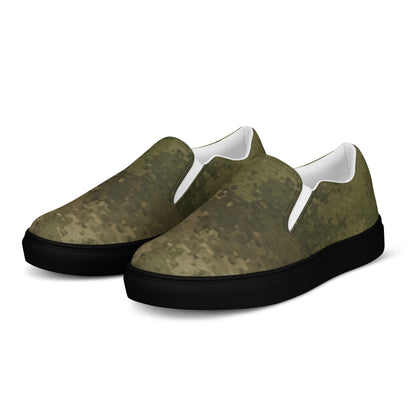 Moss Phantom CAMO Mens Slip-On Canvas Shoes