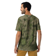 Ataka FG Green Moss Russian CAMO Mens T-Shirt