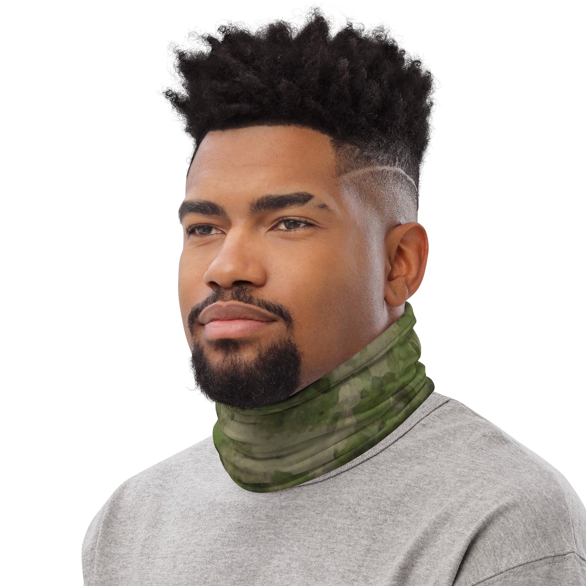 Russian Ataka FG (Green Moss) CAMO Neck Gaiter - Gaiters