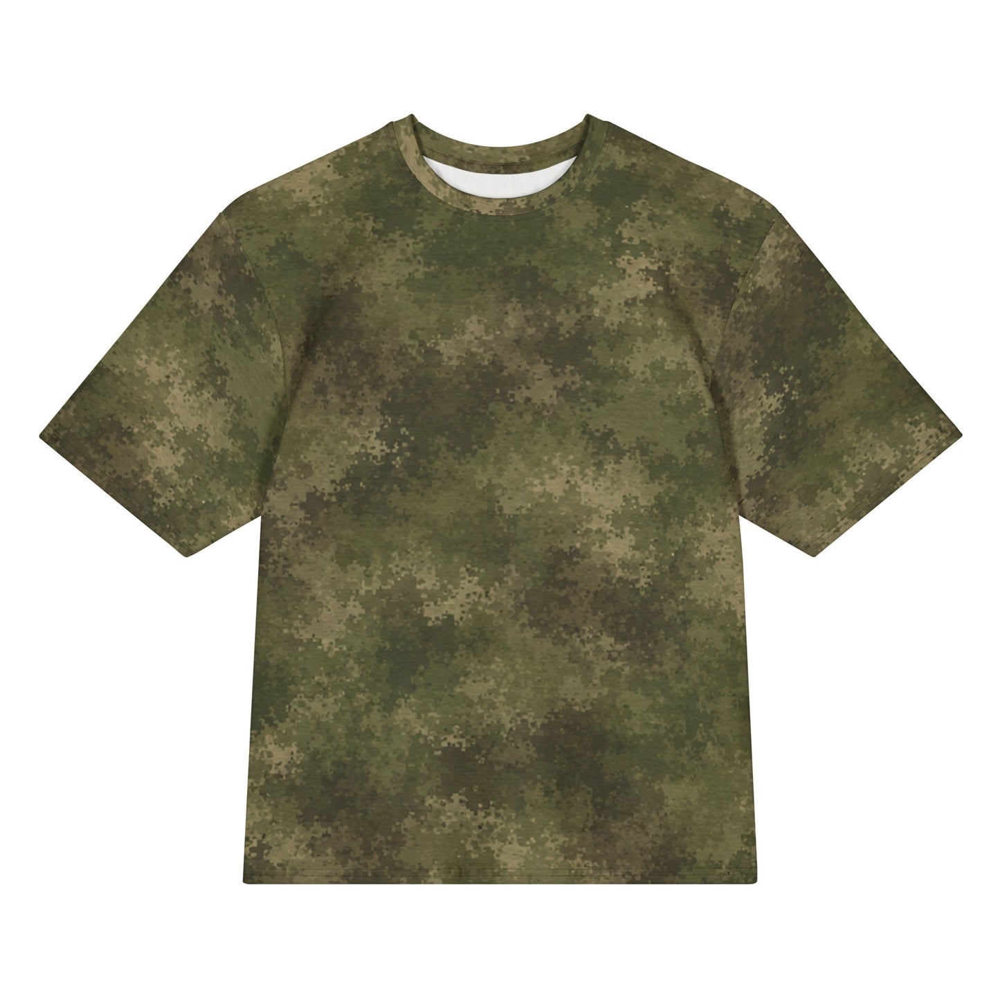 Russian Ataka FG (Green Moss) CAMO Oversized cotton t-shirt - 2XS