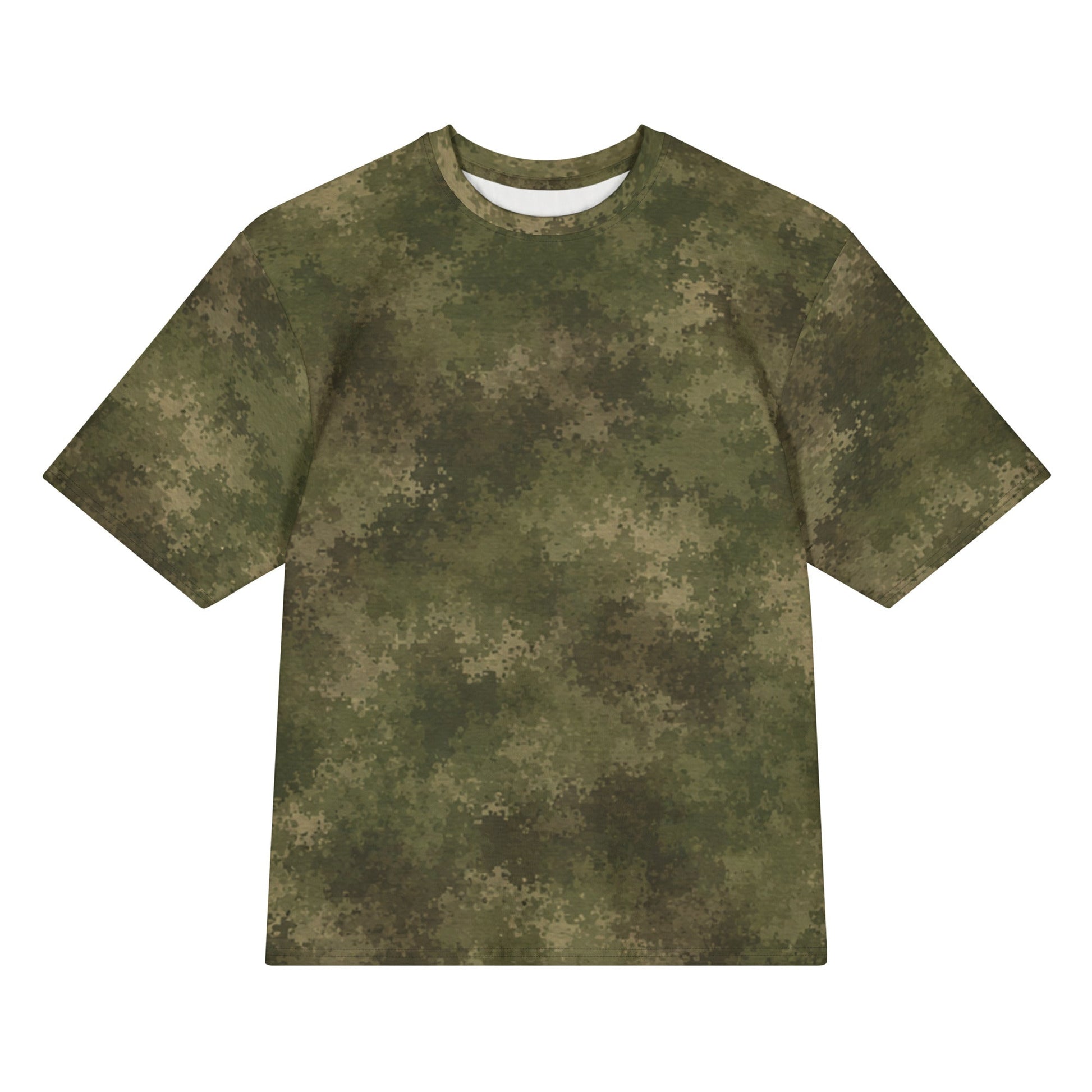 Russian Ataka FG (Green Moss) CAMO Oversized cotton t-shirt - 2XS