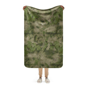 Ataka FG Green Moss Russian CAMO Sherpa Blanket - 37″×57″