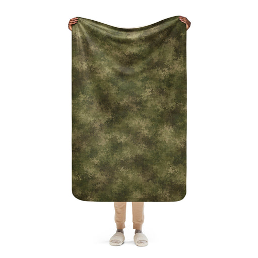 Moss Phantom CAMO Sherpa Blanket - 37″×57″
