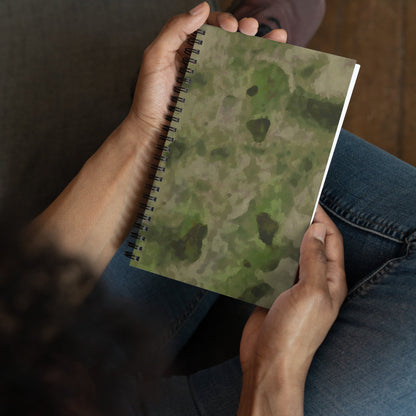 Russian Ataka FG (Green Moss) CAMO Spiral Notebook