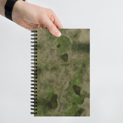 Russian Ataka FG (Green Moss) CAMO Spiral Notebook