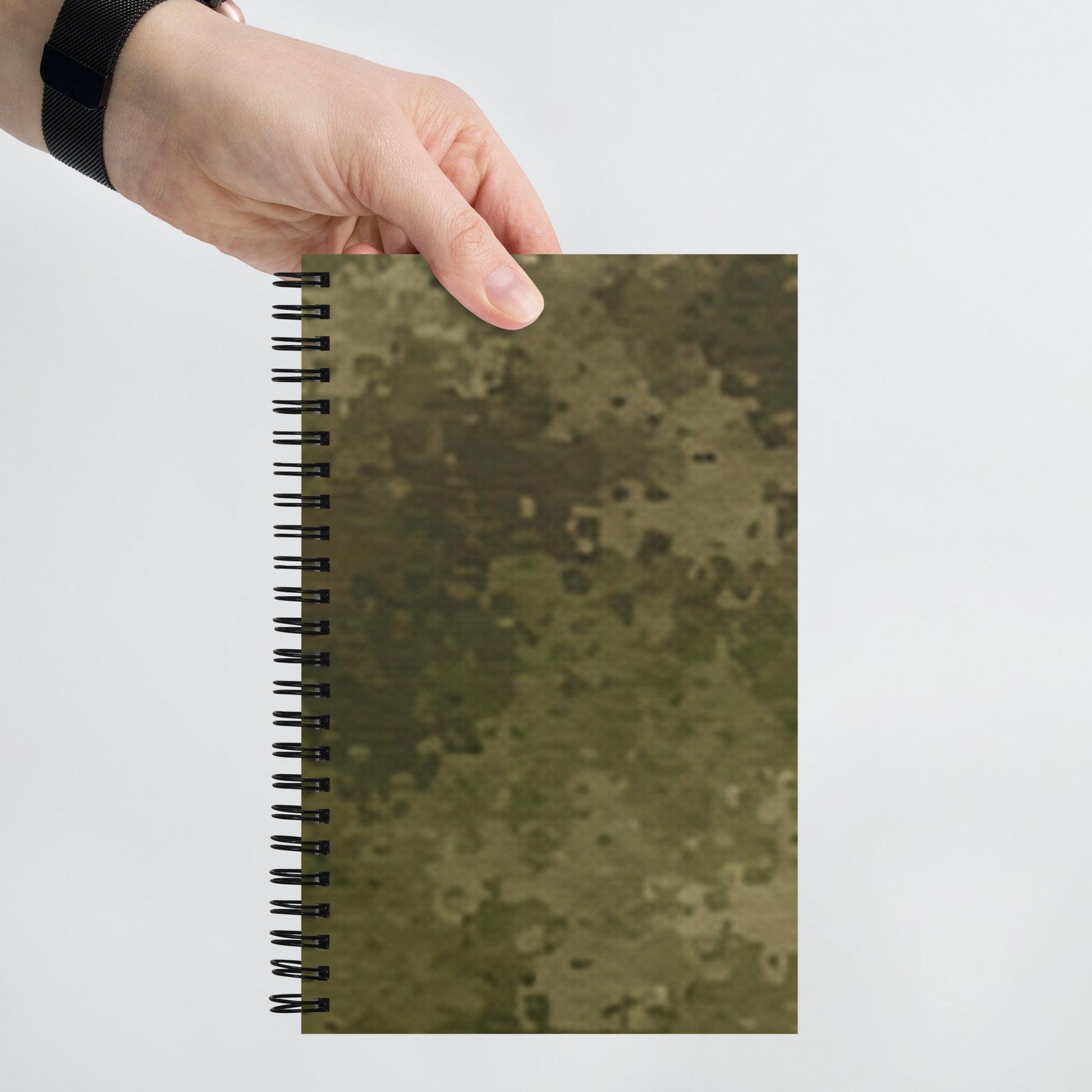 Russian Ataka FG (Green Moss) CAMO Spiral Notebook