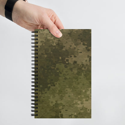 Russian Ataka FG (Green Moss) CAMO Spiral Notebook