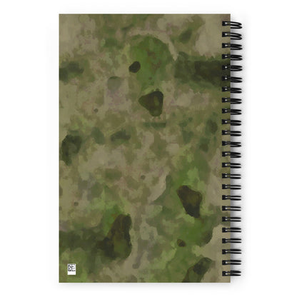 Russian Ataka FG (Green Moss) CAMO Spiral Notebook
