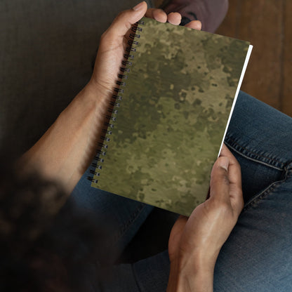 Russian Ataka FG (Green Moss) CAMO Spiral Notebook