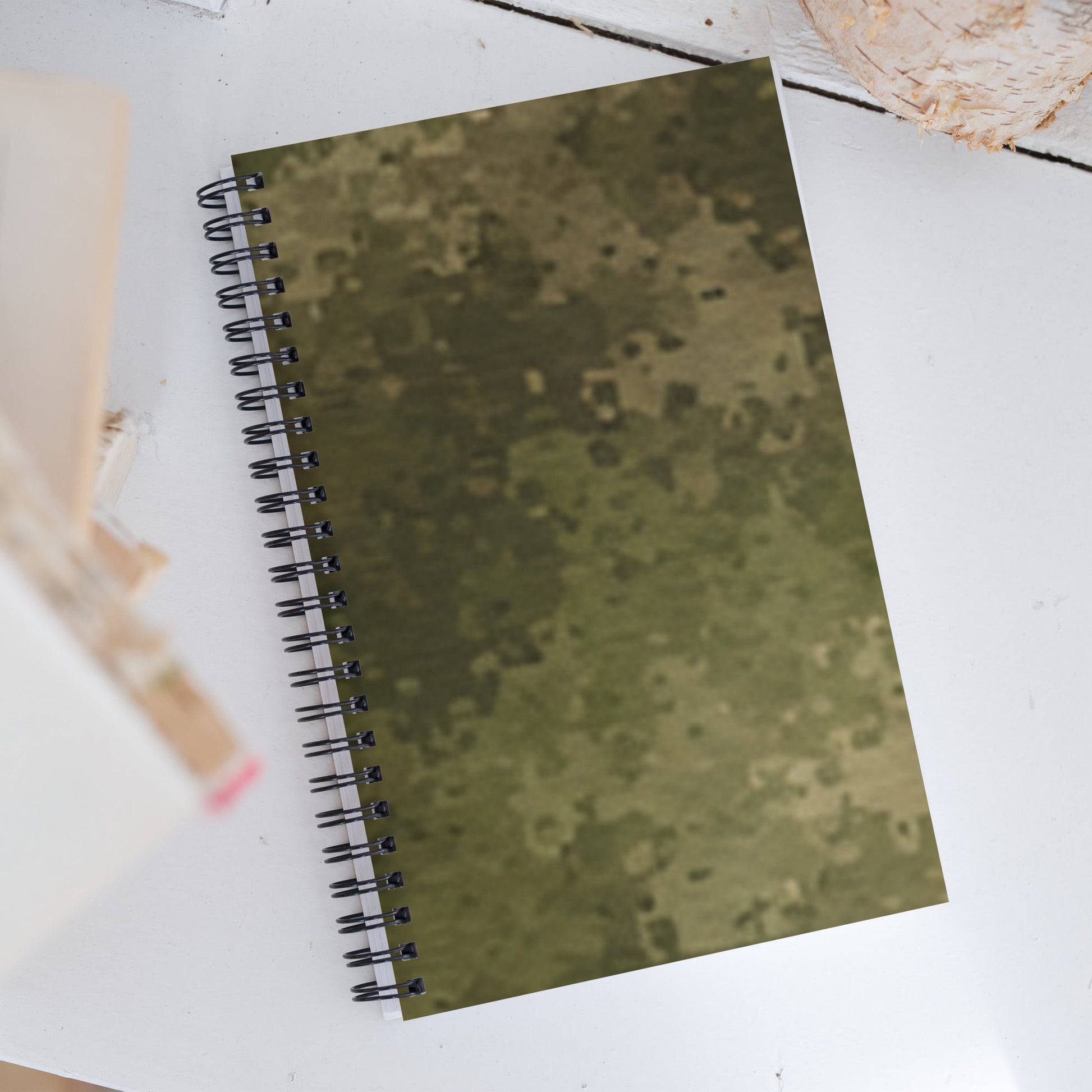Russian Ataka FG (Green Moss) CAMO Spiral Notebook