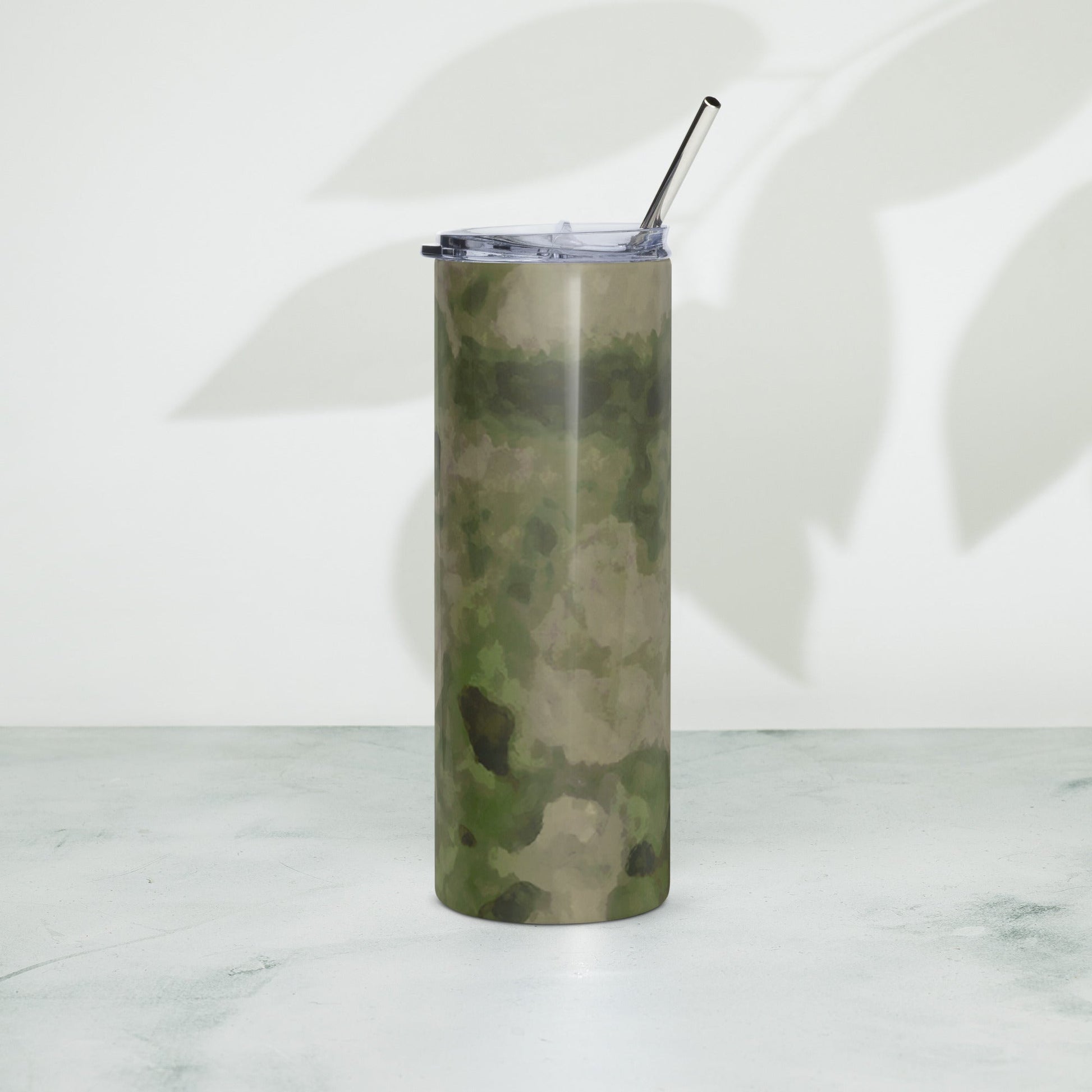 Russian Ataka FG (Green Moss) CAMO Stainless Steel Tumbler