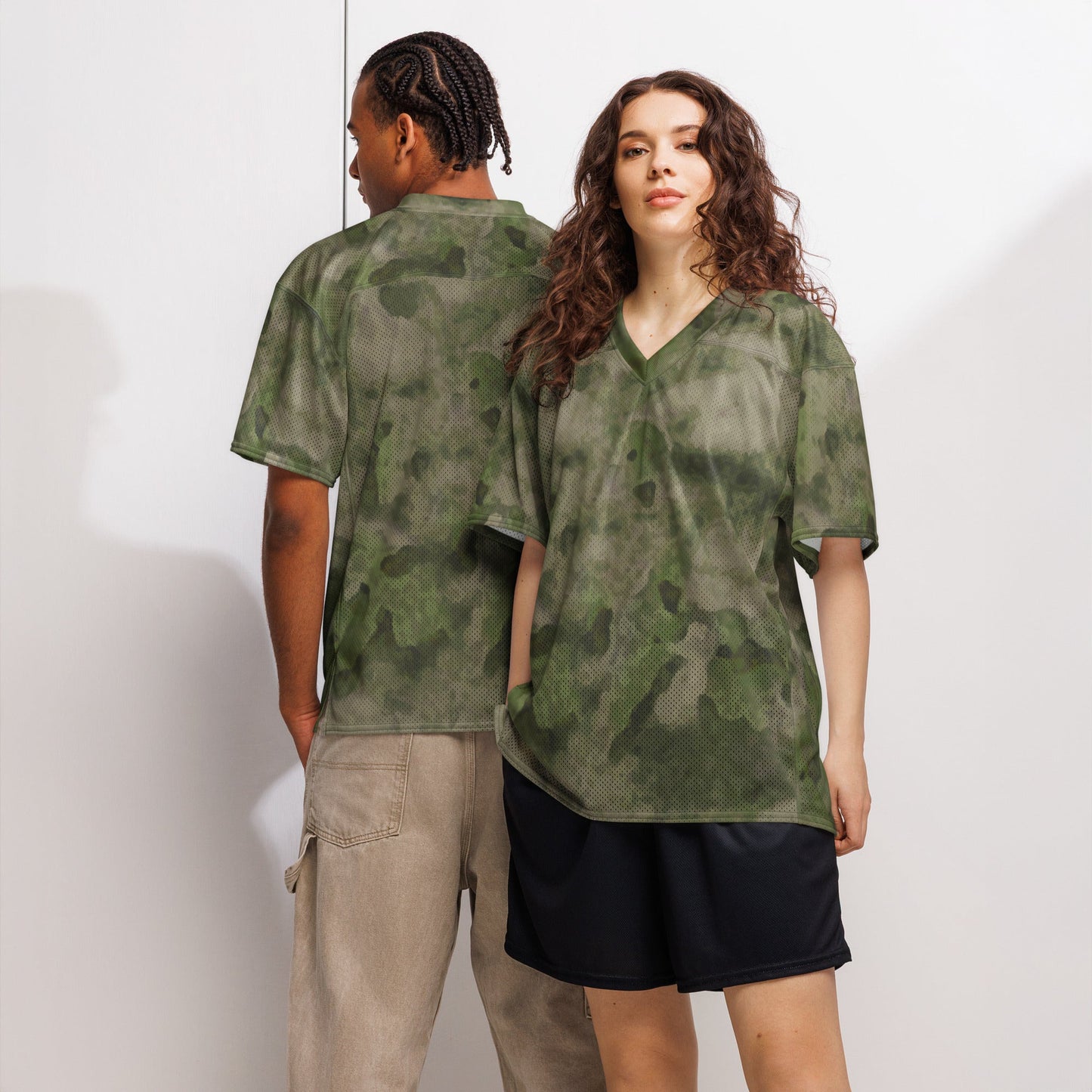 Russian Ataka FG (Green Moss) CAMO Unisex American Football Jersey