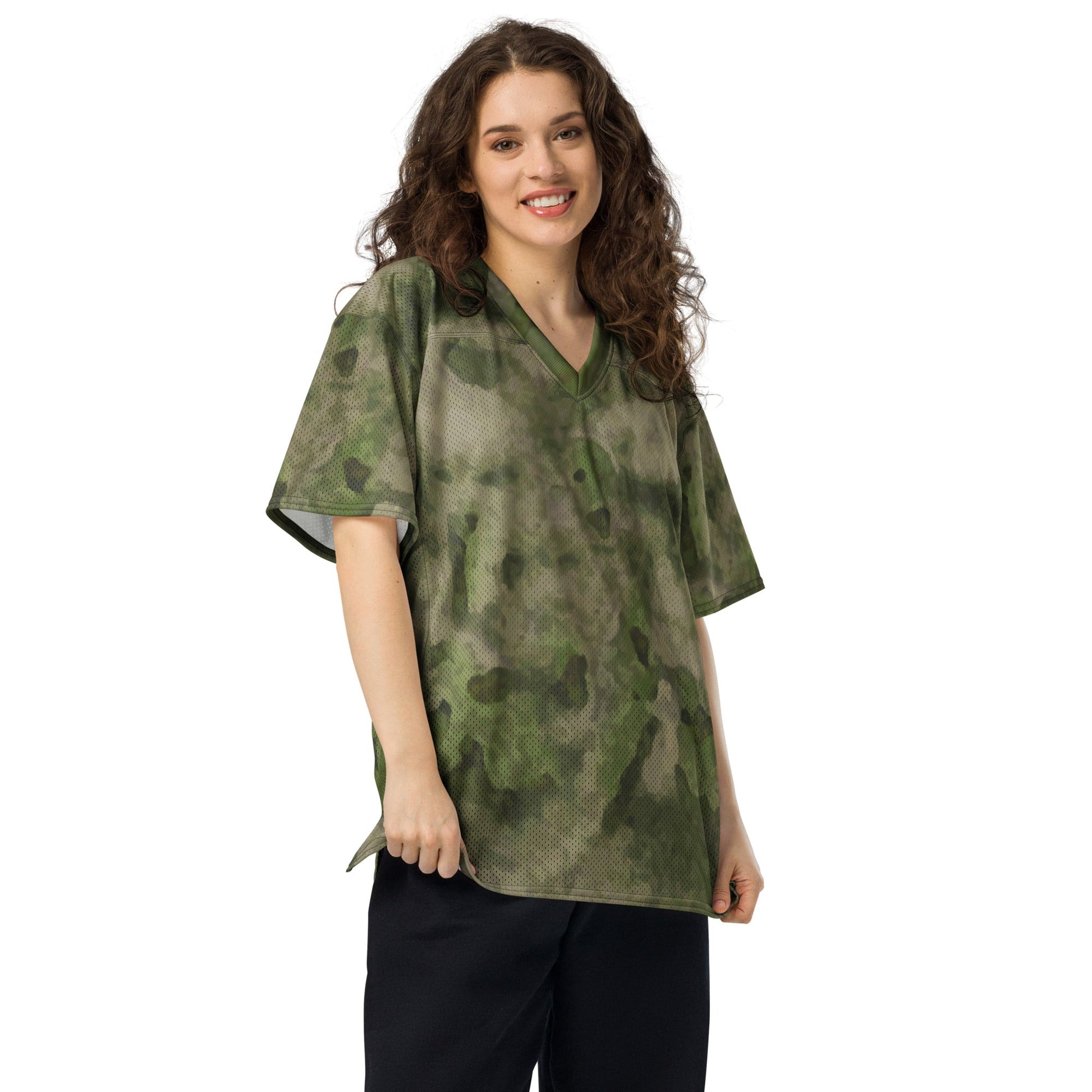 Russian Ataka FG (Green Moss) CAMO Unisex American Football Jersey