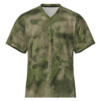Russian Ataka FG (Green Moss) CAMO Unisex American Football Jersey - 2XS