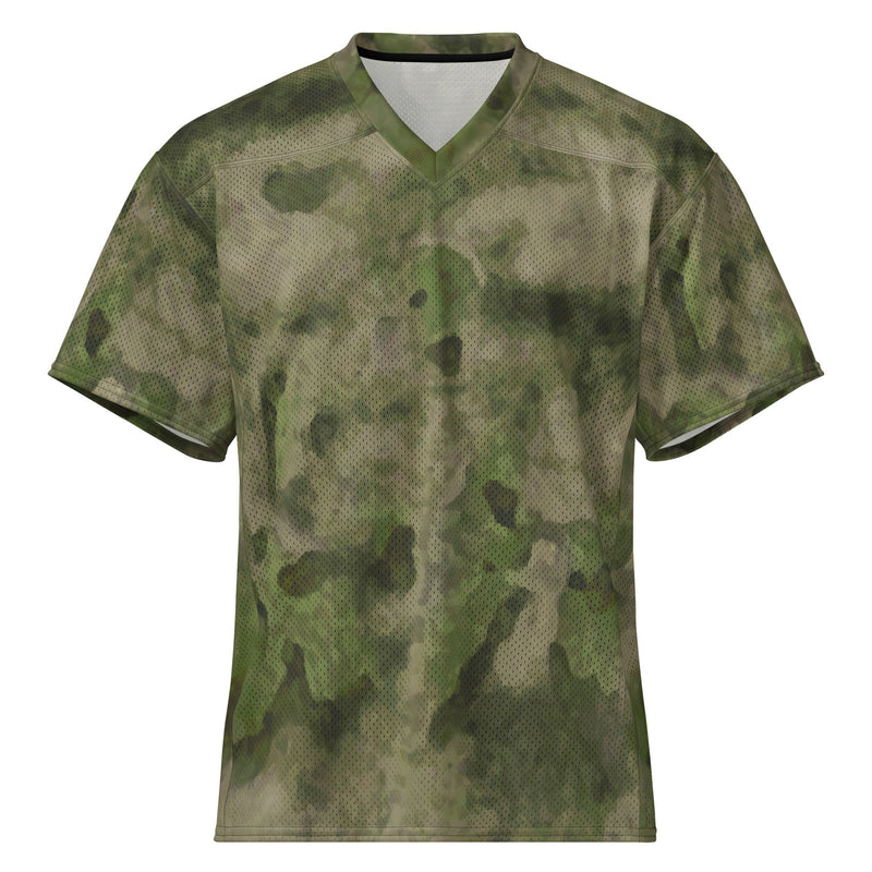 Ataka FG Green Moss Russian CAMO Unisex American Football Jersey - 2XS