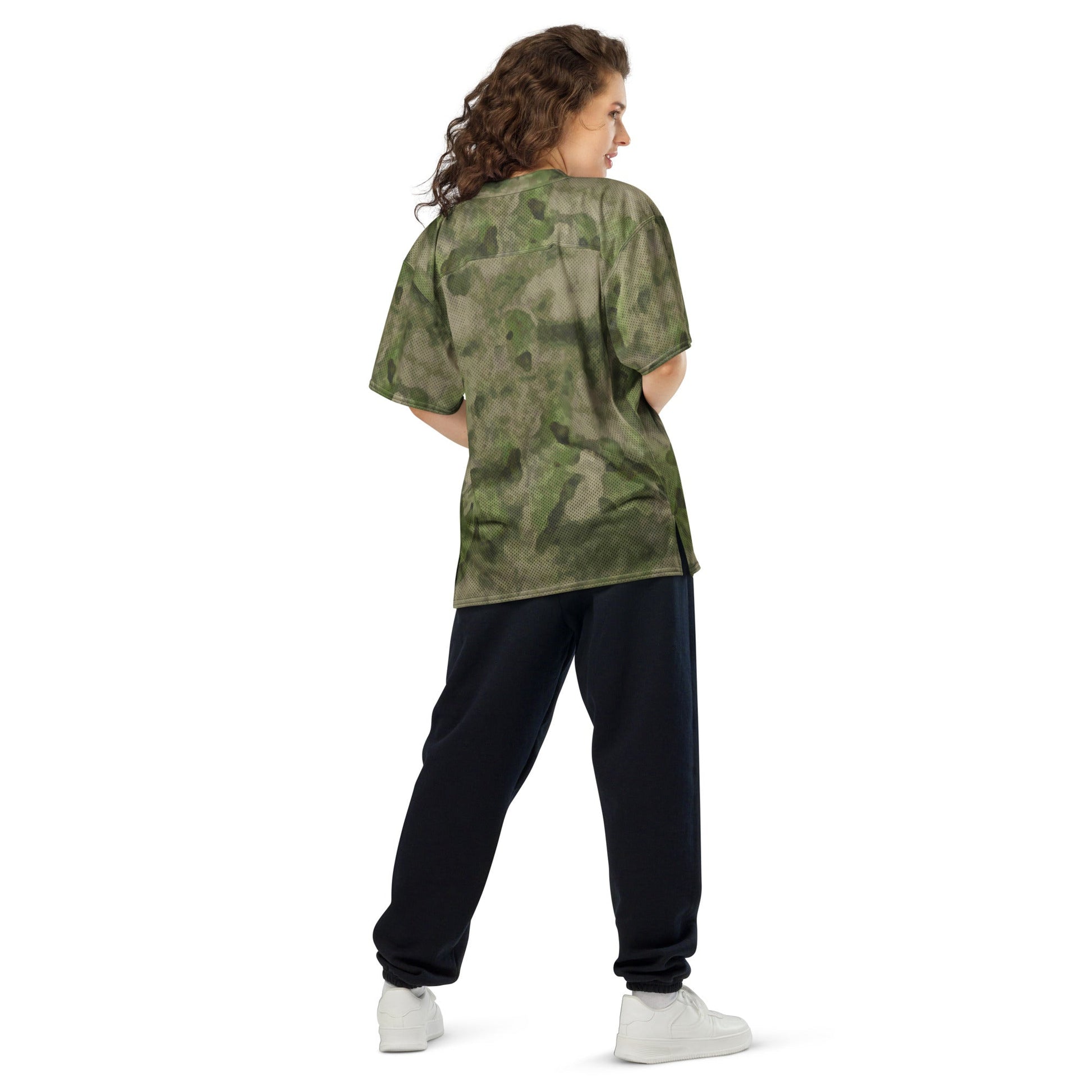 Russian Ataka FG (Green Moss) CAMO Unisex American Football Jersey