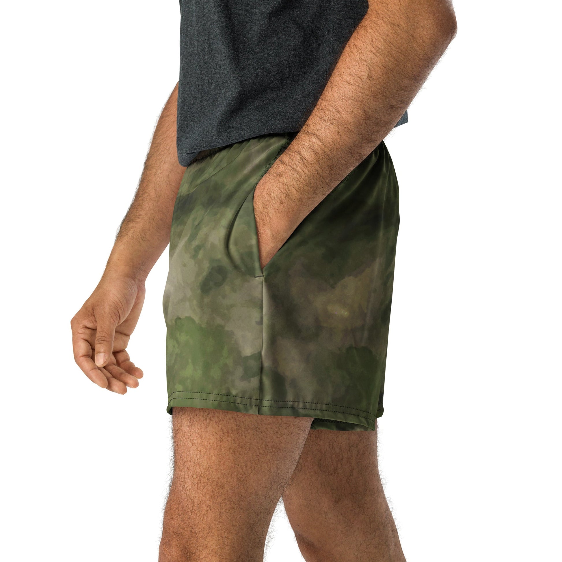 Russian Ataka FG (Green Moss) CAMO Unisex Athletic Shorts - XS