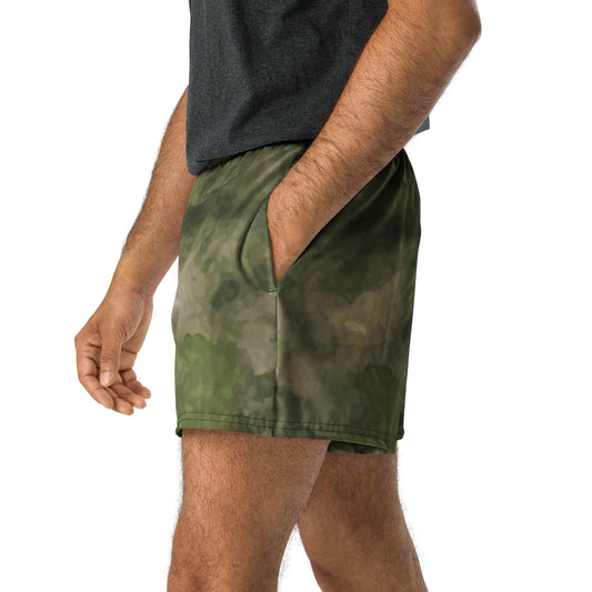 Russian Ataka FG (Green Moss) CAMO Unisex Athletic Shorts - XS