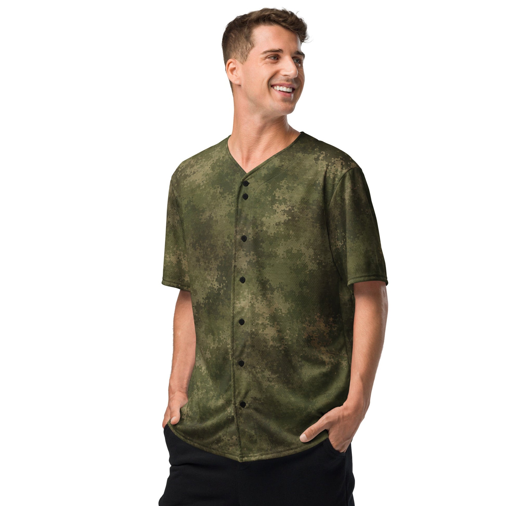 Russian Ataka FG (Green Moss) CAMO Unisex Baseball Jersey
