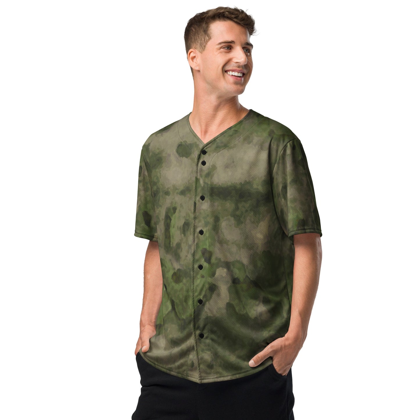 Russian Ataka FG (Green Moss) CAMO Unisex Baseball Jersey