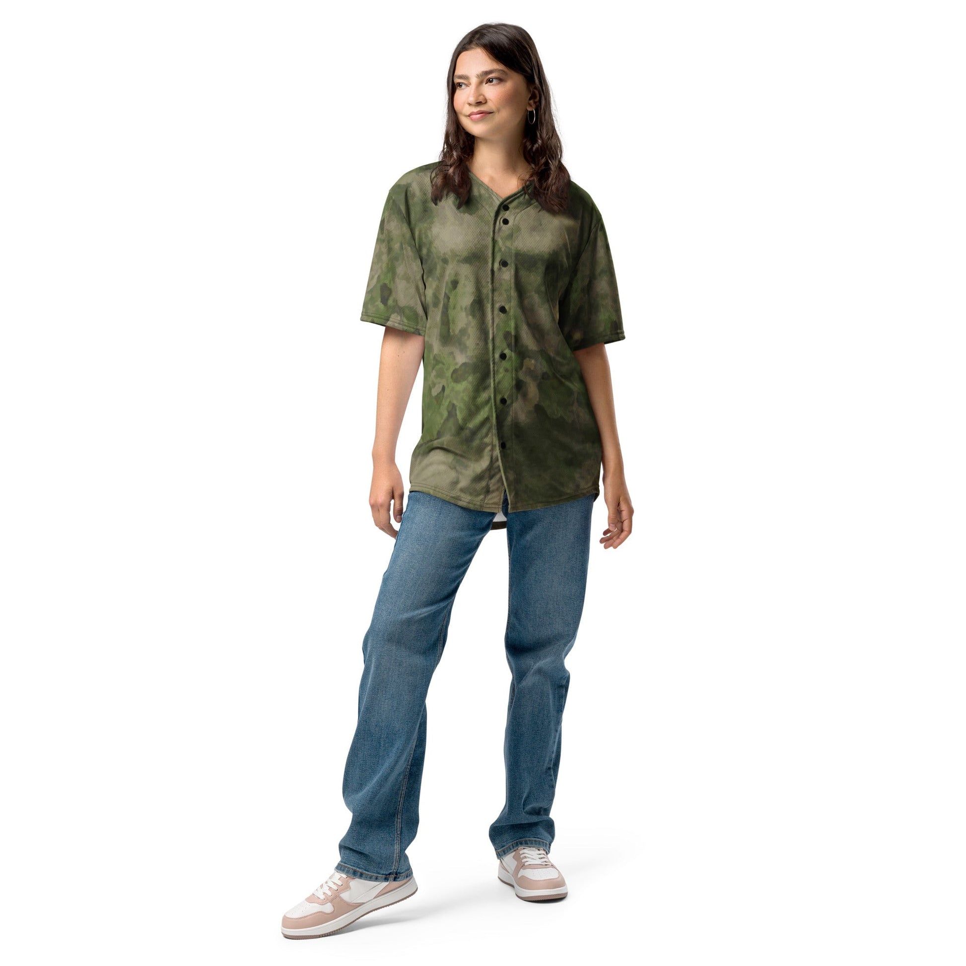 Russian Ataka FG (Green Moss) CAMO Unisex Baseball Jersey