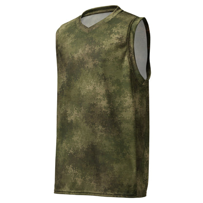 Russian Ataka FG (Green Moss) CAMO Unisex Basketball Jersey
