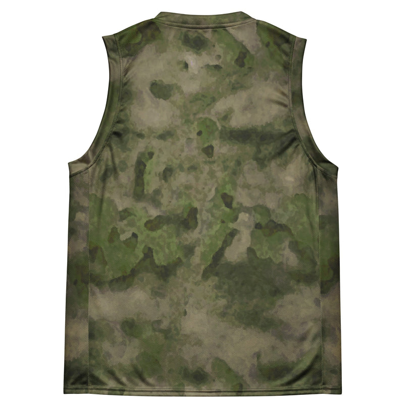 Ataka FG Green Moss Russian CAMO Unisex Basketball Jersey