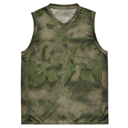 Russian Ataka FG (Green Moss) CAMO Unisex Basketball Jersey