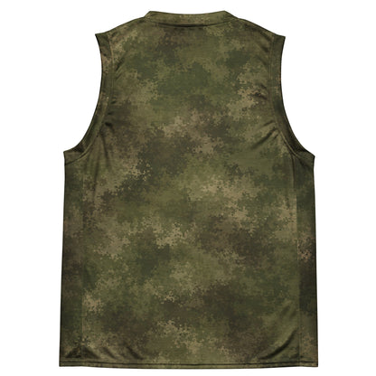 Russian Ataka FG (Green Moss) CAMO Unisex Basketball Jersey