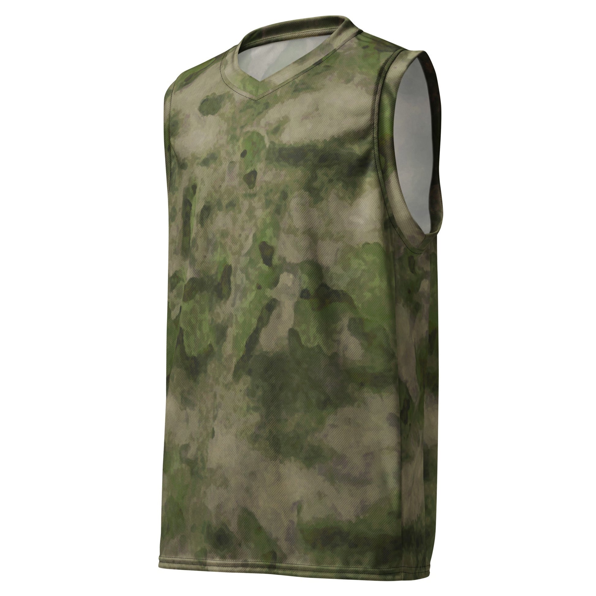 Russian Ataka FG (Green Moss) CAMO Unisex Basketball Jersey