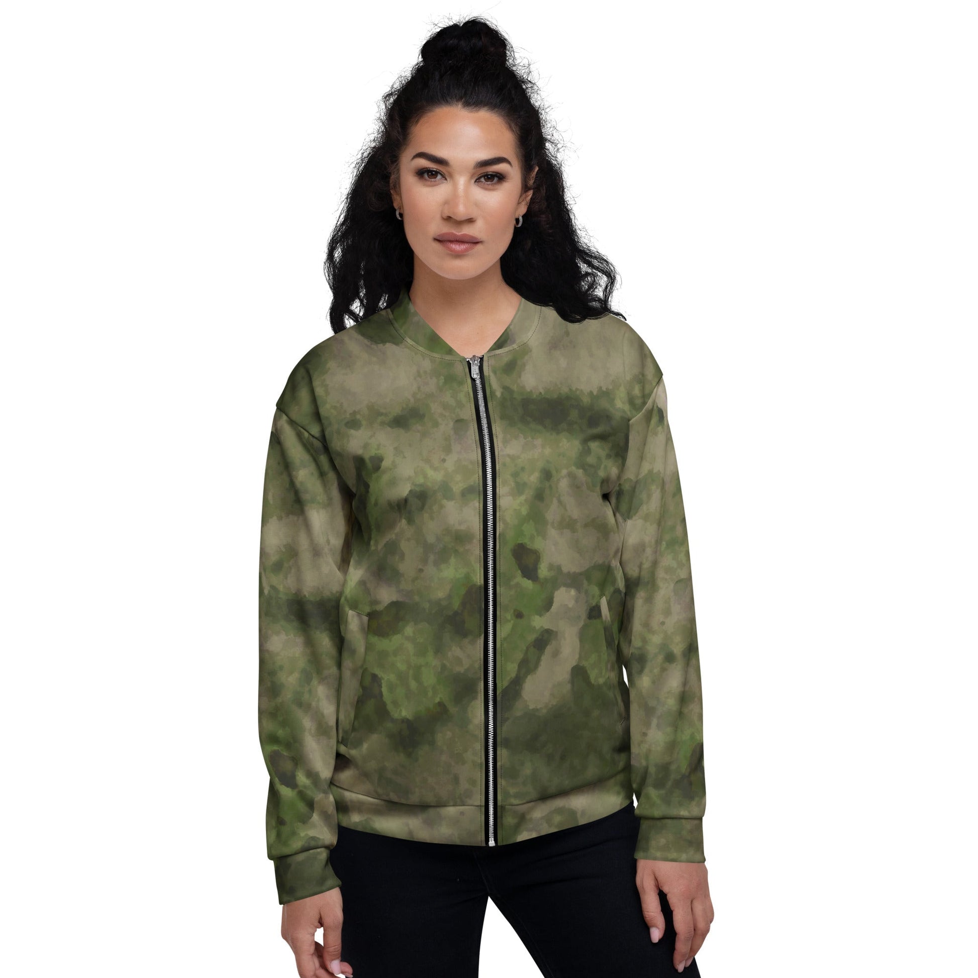 Russian Ataka FG (Green Moss) CAMO Unisex Bomber Jacket