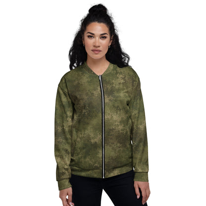 Moss Phantom CAMO Unisex Bomber Jacket