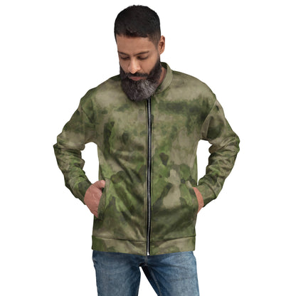 Russian Ataka FG (Green Moss) CAMO Unisex Bomber Jacket - XS