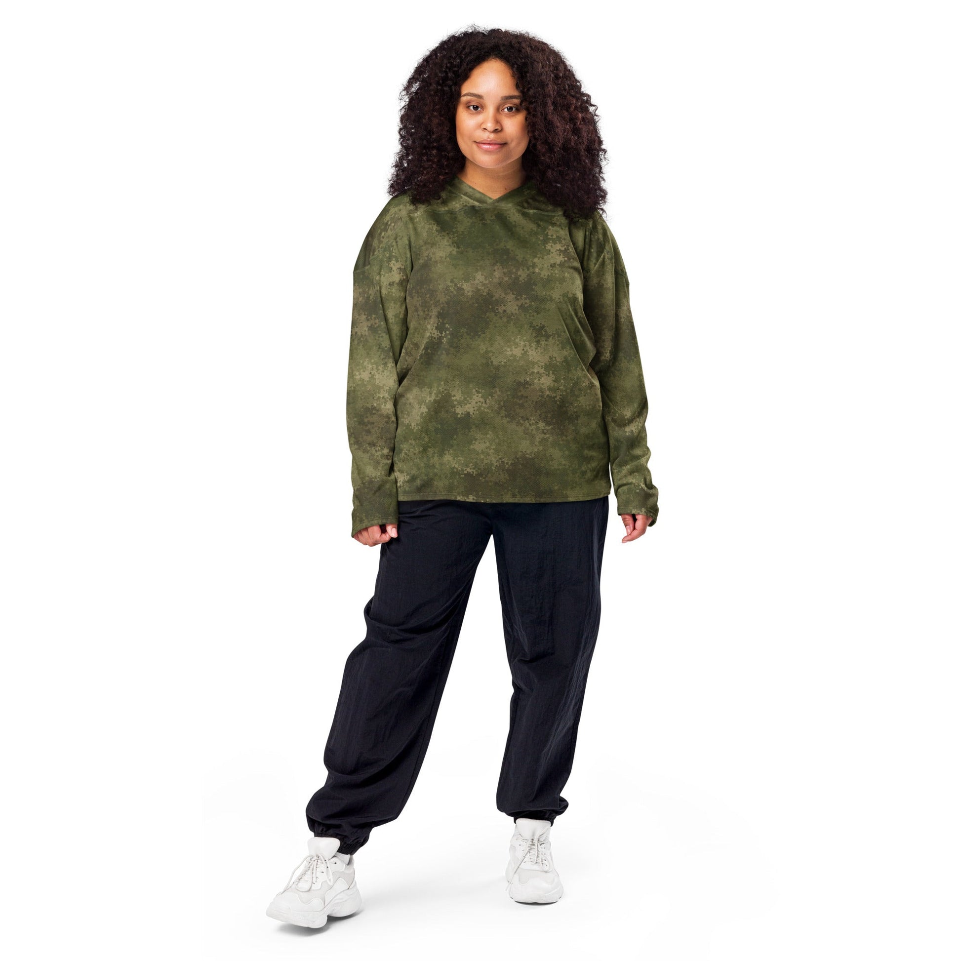 Russian Ataka FG (Green Moss) CAMO Unisex Hockey Fan Jersey