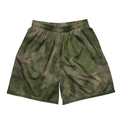 Russian Ataka FG (Green Moss) CAMO Unisex Mesh Shorts - 2XS