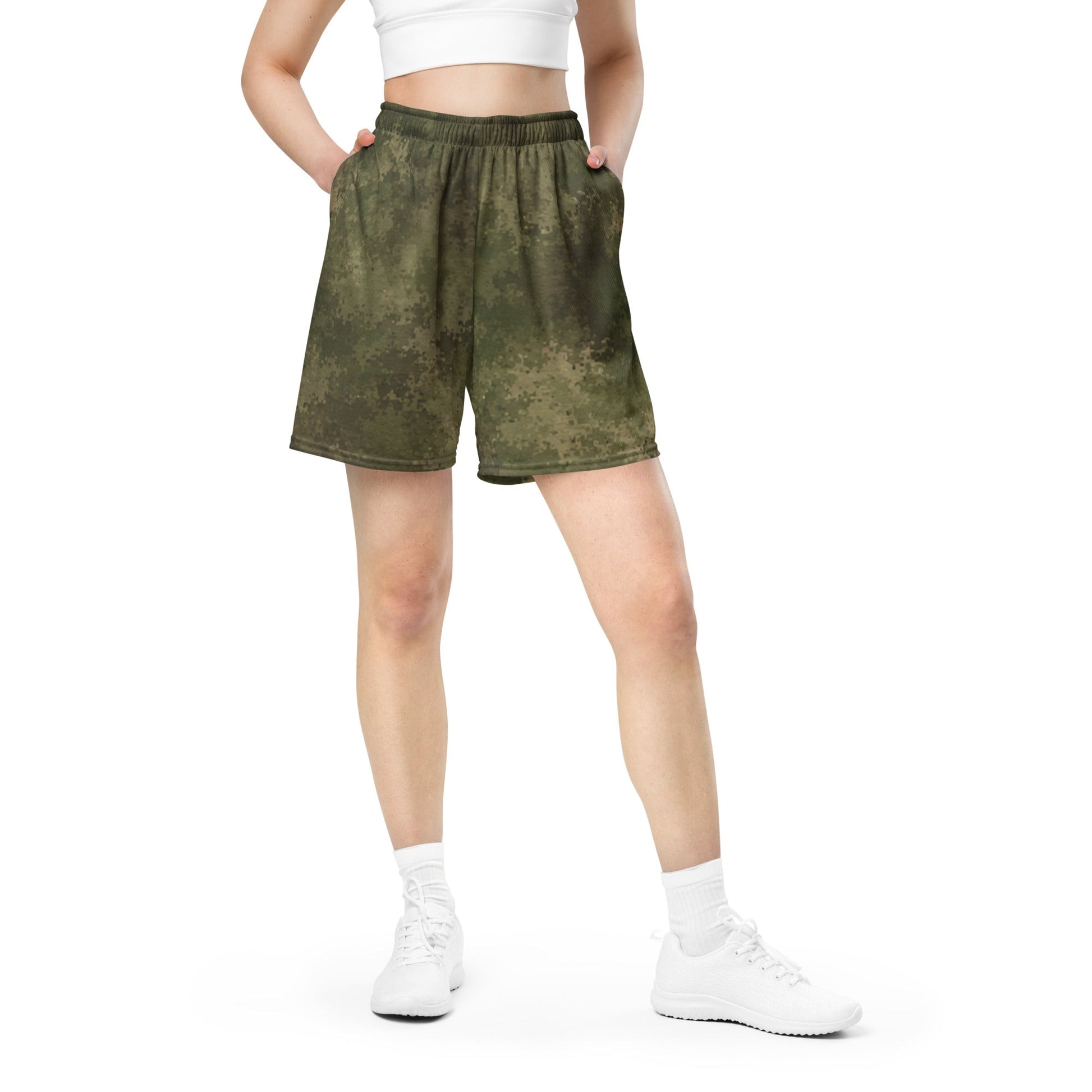 Moss Phantom CAMO Unisex Mesh Shorts