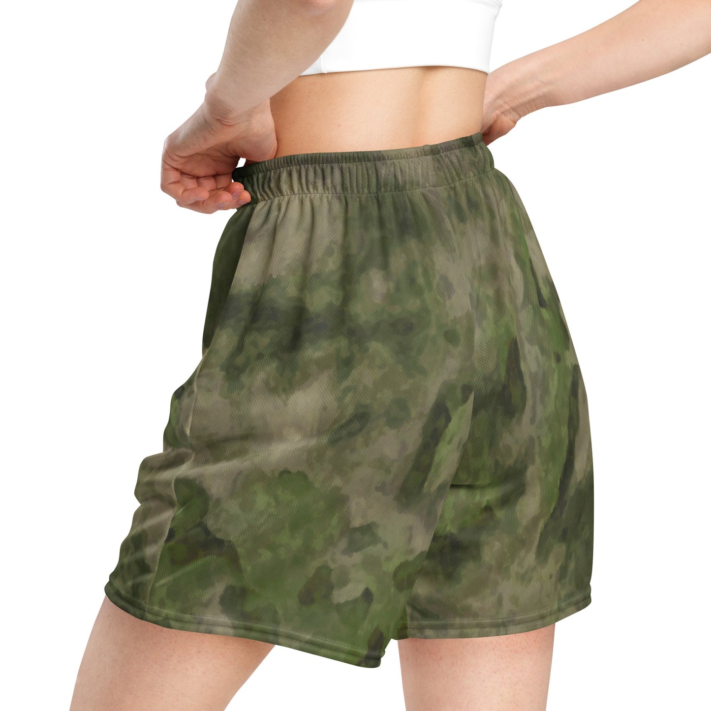 Russian Ataka FG (Green Moss) CAMO Unisex Mesh Shorts