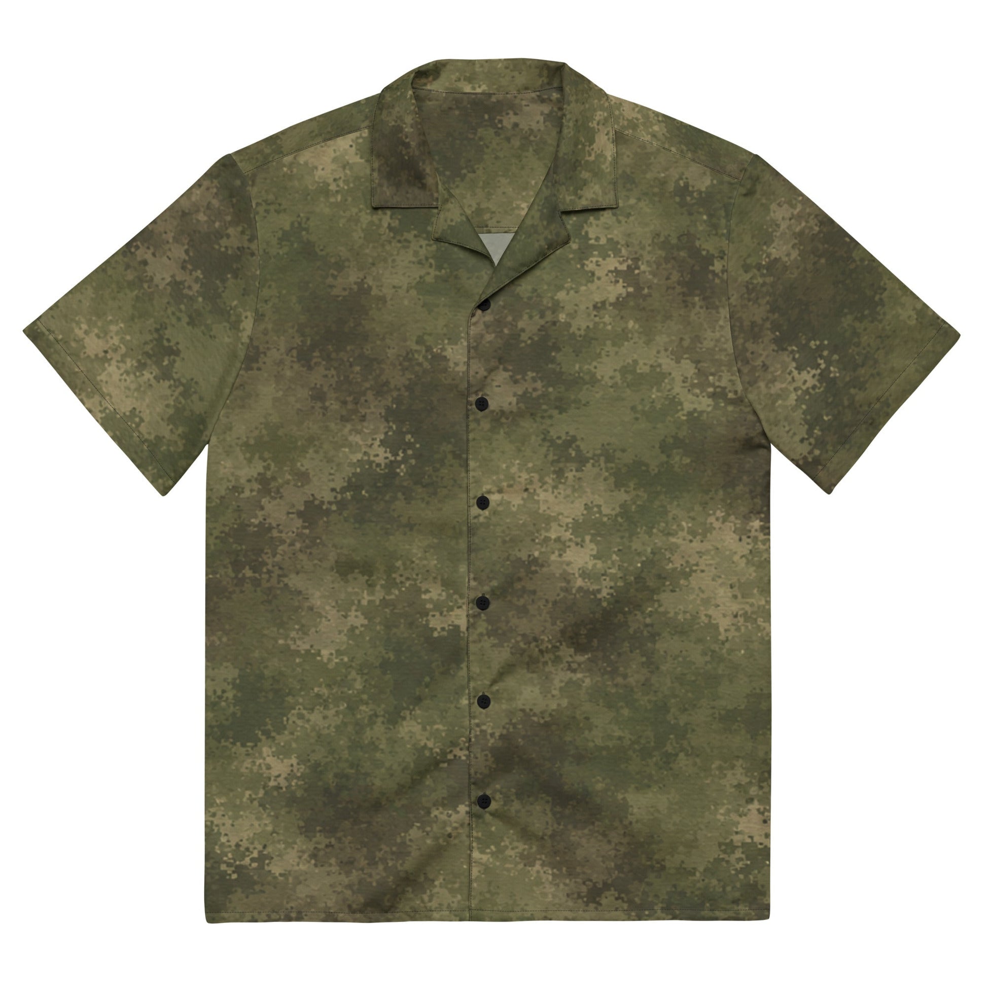 Russian Ataka FG (Green Moss) CAMO Unisex Short-Sleeve Button Shirt