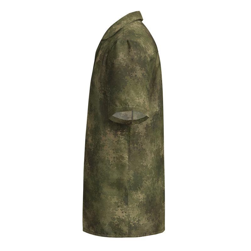 Moss Phantom CAMO Unisex Short-Sleeve Button Shirt - Button-Up