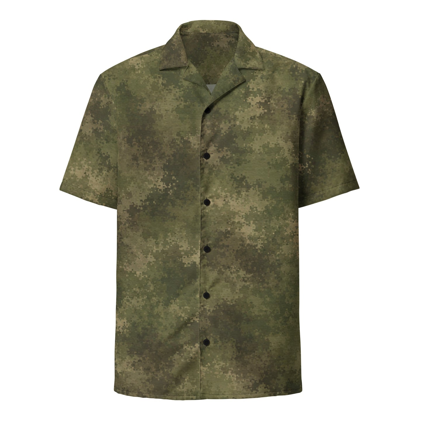 Russian Ataka FG (Green Moss) CAMO Unisex Short-Sleeve Button Shirt