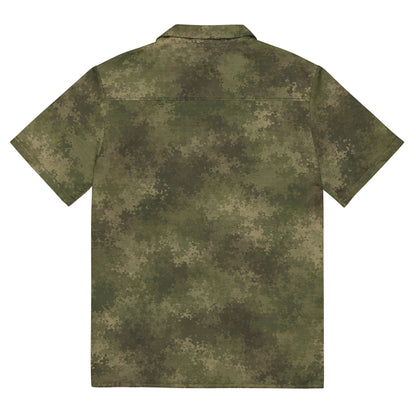 Russian Ataka FG (Green Moss) CAMO Unisex Short-Sleeve Button Shirt