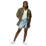 Moss Phantom CAMO Unisex Short-Sleeve Button Shirt - Button-Up