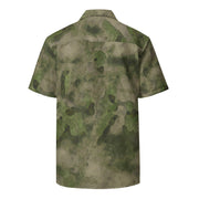 Ataka FG Green Moss Russian CAMO Unisex Short-Sleeve Button Shirt - Button-Up